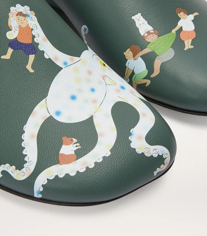 Loewe x Suna Fujita Leather Toy Loafers - Image 5