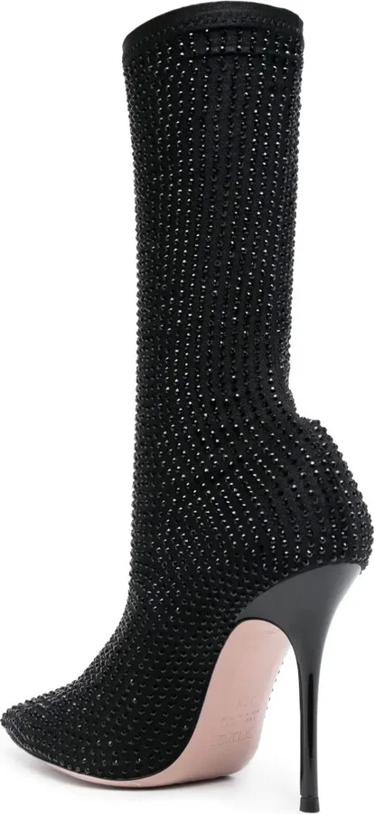 Logan crystal-embellished boots - Image 3
