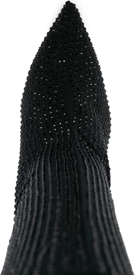 Logan crystal-embellished boots - Image 4