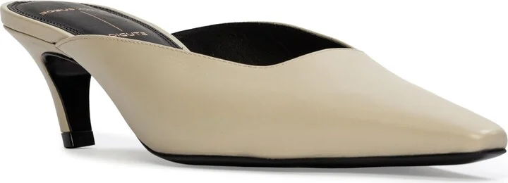 Logan Kitten Heel Mule