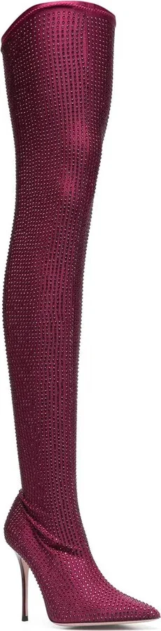 Logan rhinestone-embellished boots - Image 2