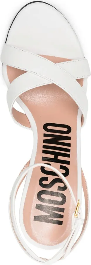 Logo 90mm Wedge-Heel Sandals - Image 4