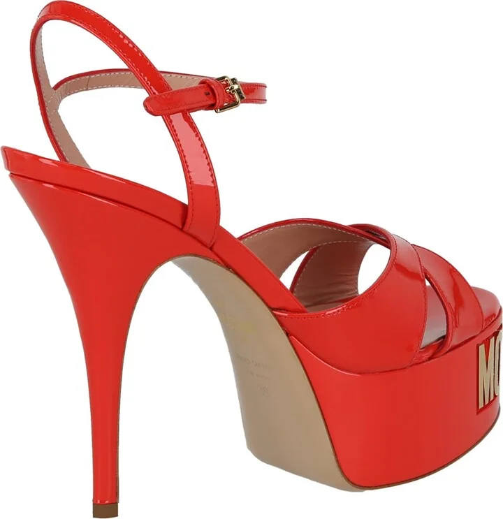Logo Ankle Strap Platform Sandal - Image 2