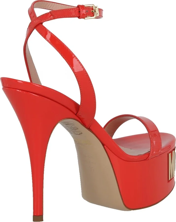 Logo Ankle Strap Platform Sandal - Image 2