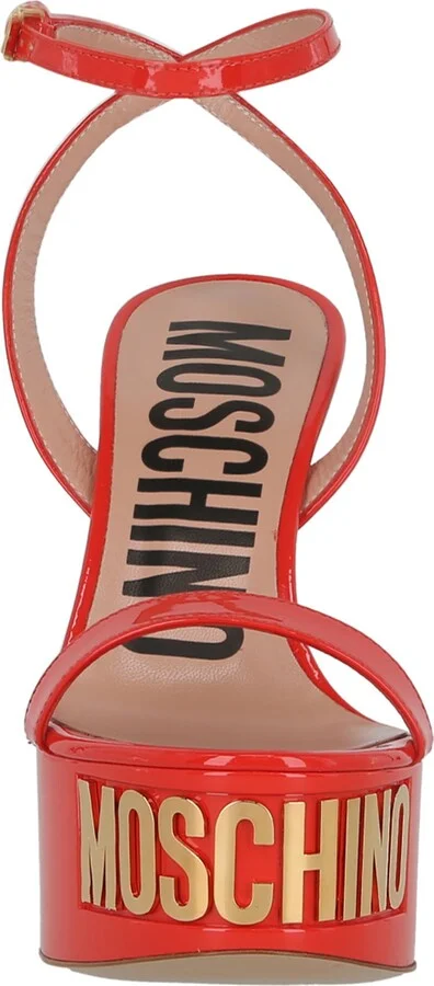 Logo Ankle Strap Platform Sandal - Image 3