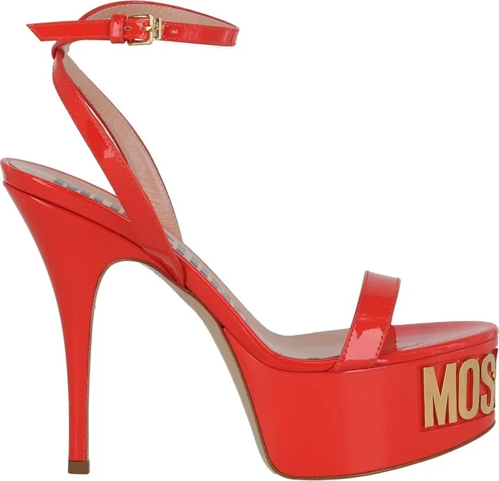 Logo Ankle Strap Platform Sandal - Image 4
