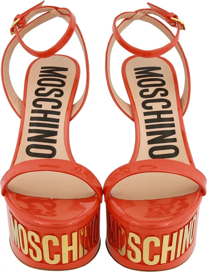 Logo Ankle Strap Platform Sandal - Image 6