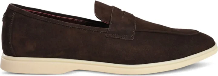 Logo-Appliqué Detailing Loafers