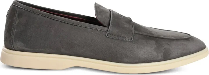 Logo-Appliqué Detailing Loafers