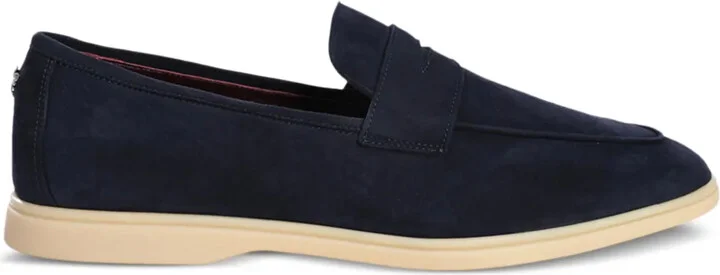 Logo-Appliqué Detailing Loafers