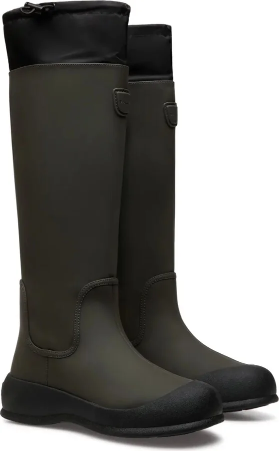 Logo-Appliqué Knee-High Boots - Image 2