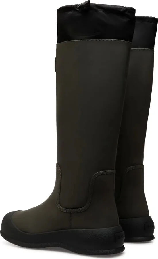 Logo-Appliqué Knee-High Boots - Image 3