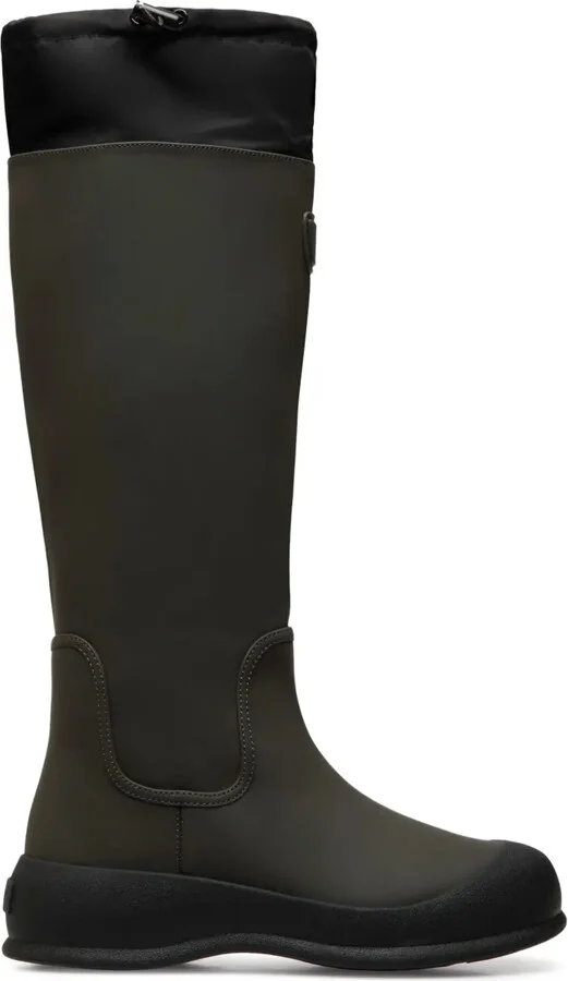 Logo-Appliqué Knee-High Boots