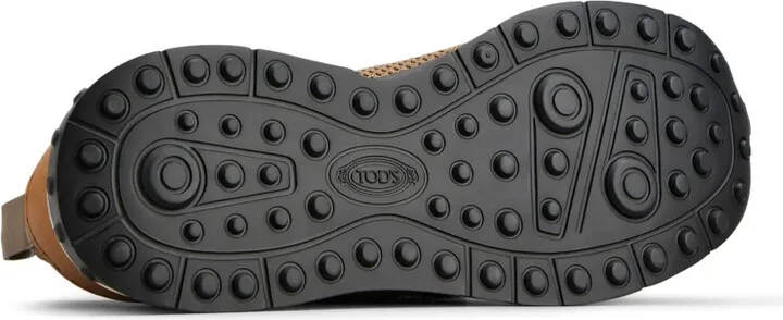 Logo-Appliqué Knitted Sneakers - Image 4