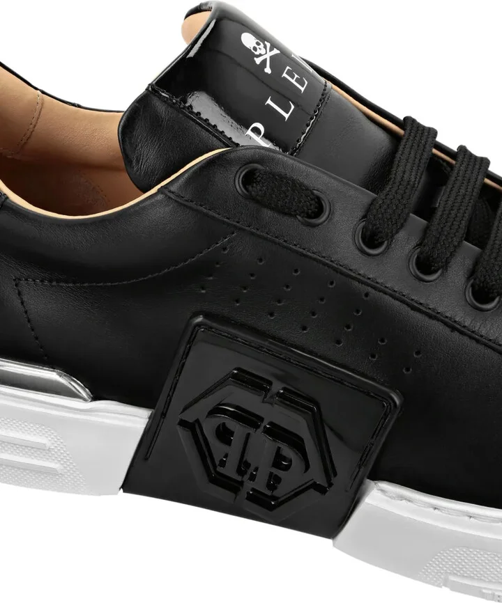 Logo-Appliqué Lace-Up Sneakers - Image 3