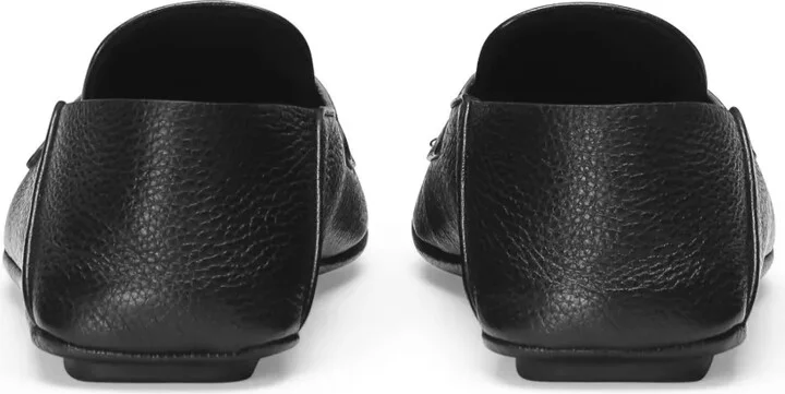 Logo-Appliqué Leather Loafers - Image 3