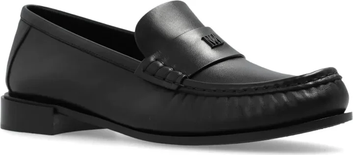 Logo-Appliqué Leather Loafers - Image 2
