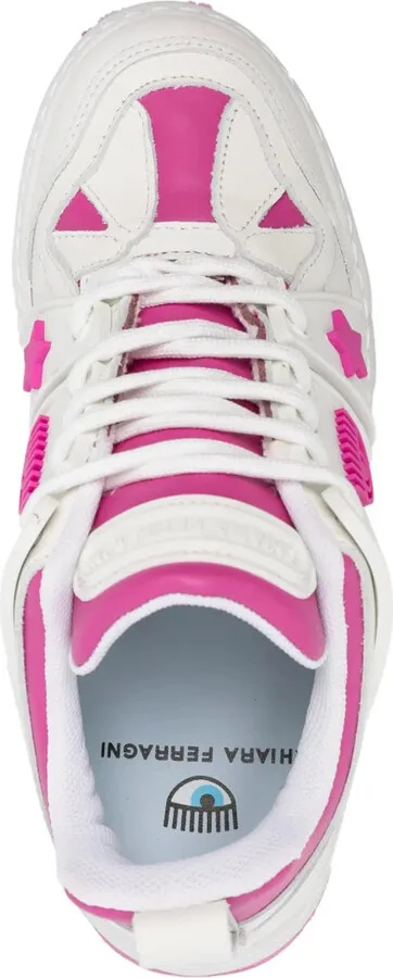 Logo-Appliqué Leather Sneakers - Image 4