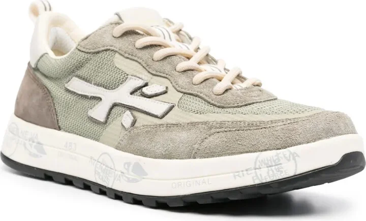 Logo-Appliqué Low-Top Sneakers - Image 2