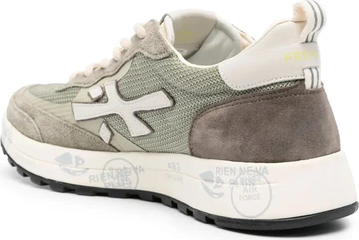 Logo-Appliqué Low-Top Sneakers - Image 3
