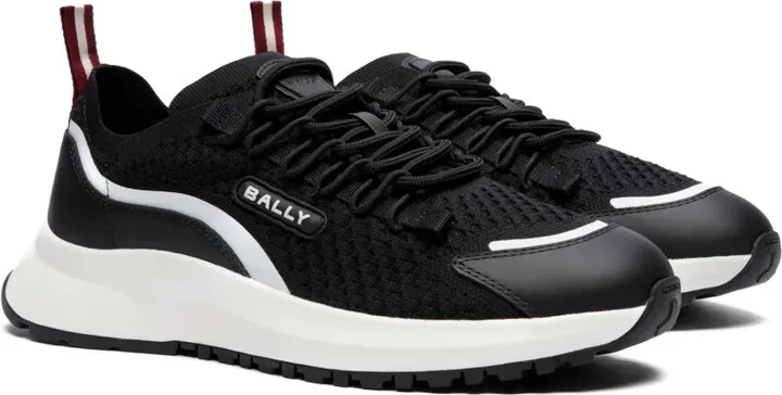 Logo-Appliqué Mesh-Panelling Sneakers - Image 2