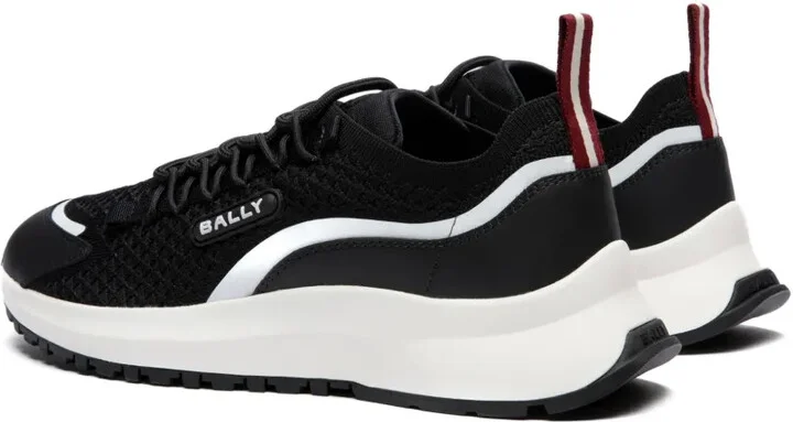 Logo-Appliqué Mesh-Panelling Sneakers - Image 3