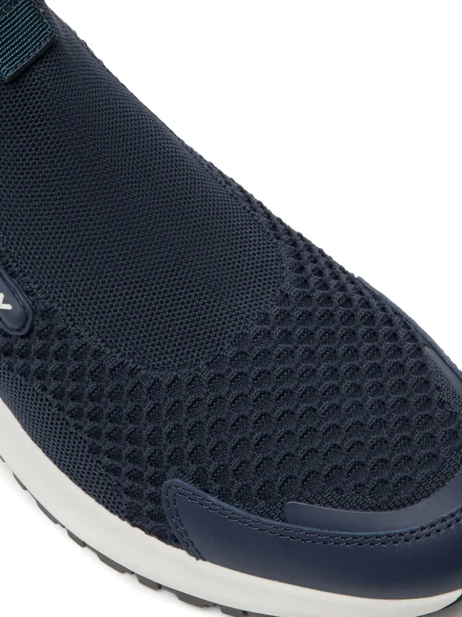 Logo-Appliqué Mesh-Panelling Sneakers - Image 5