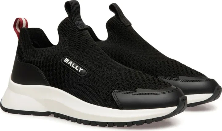 Logo-Appliqué Mesh Sneakers - Image 2