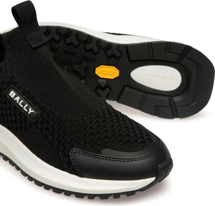 Logo-Appliqué Mesh Sneakers - Image 4