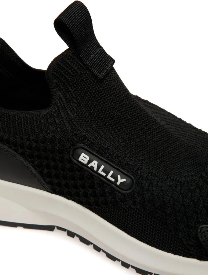 Logo-Appliqué Mesh Sneakers - Image 5