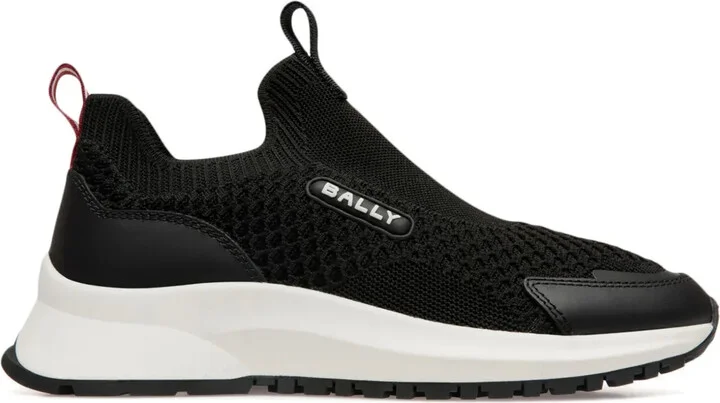 Logo-Appliqué Mesh Sneakers