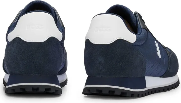 Logo-Appliqué Panelled Sneakers - Image 3