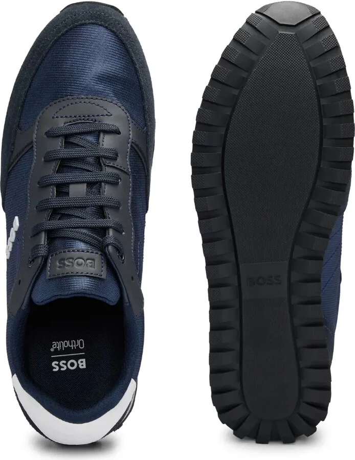 Logo-Appliqué Panelled Sneakers - Image 4