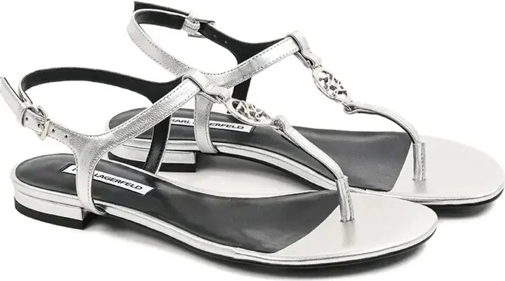 Logo-Appliqué Sandals - Image 2