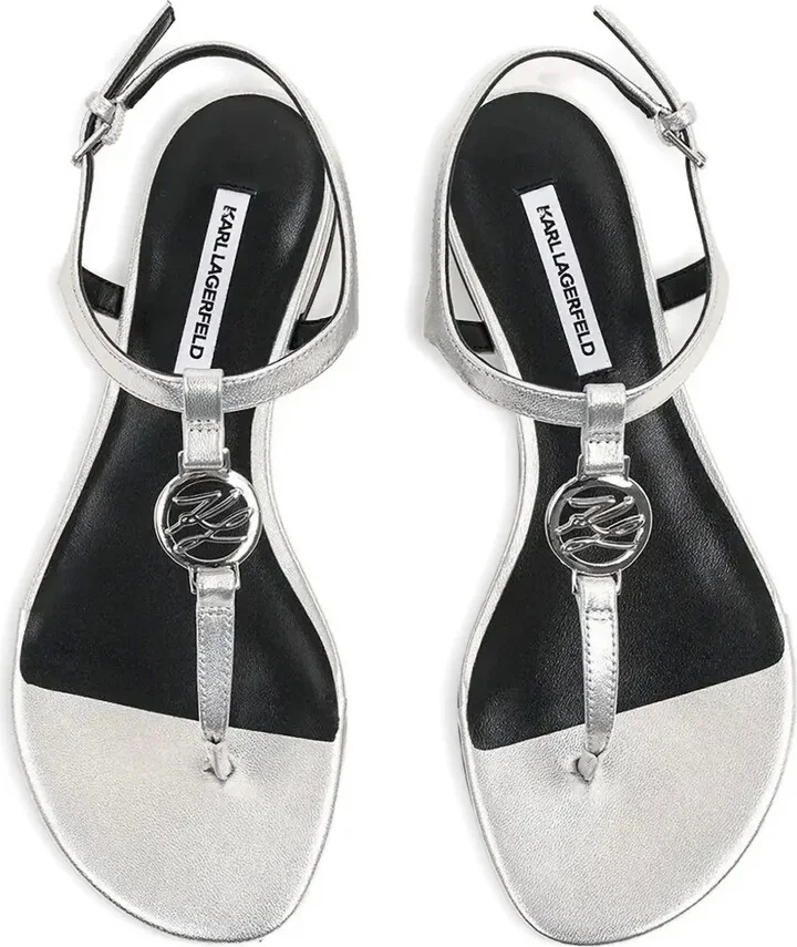 Logo-Appliqué Sandals - Image 4