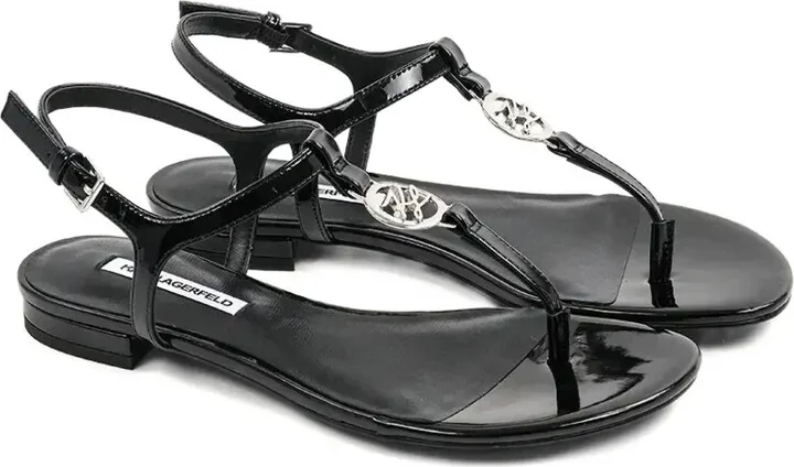 Logo-Appliqué Sandals - Image 2
