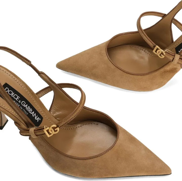 Logo-Appliqué Slingback Pumps - Image 3