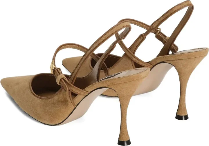 Logo-Appliqué Slingback Pumps - Image 4