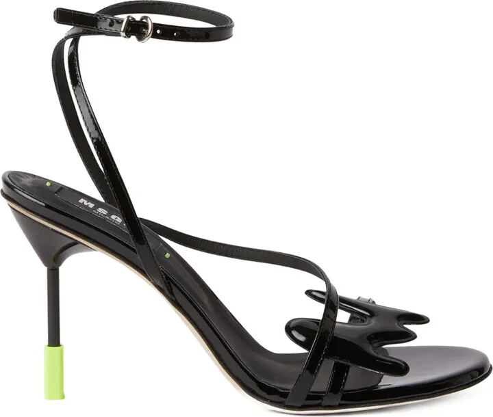 Logo-Appliqué Strappy Sandals