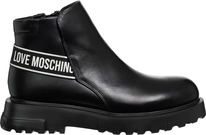 Logo Band Ankle boots
