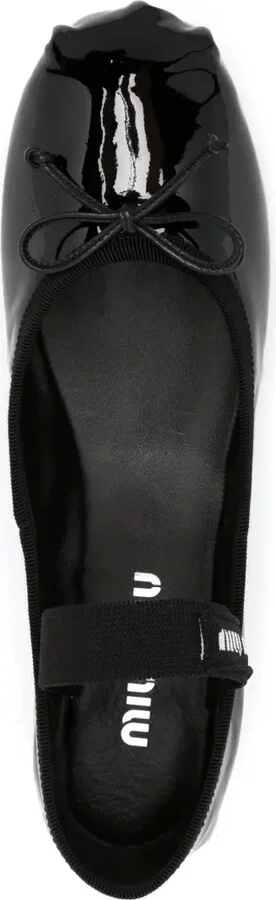 Logo-Band Ballerina Shoes - Image 4