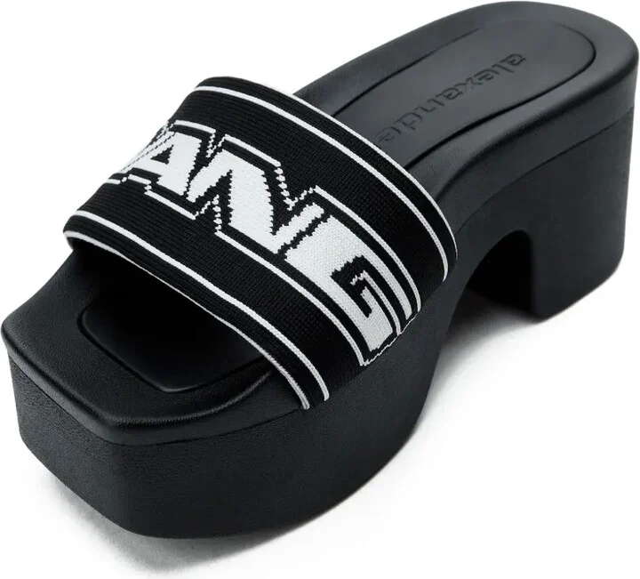 Logo-Band Platform Sandals - Image 2