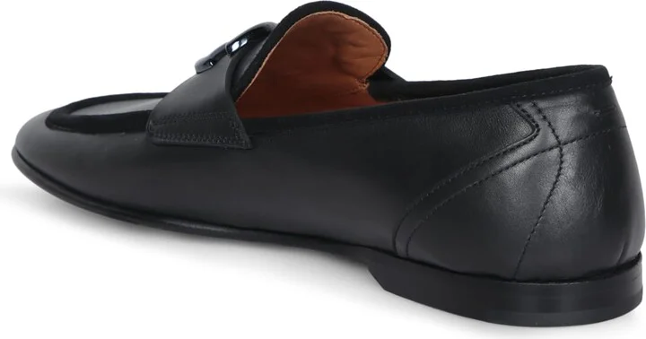 Logo Black Loafers - Image 3