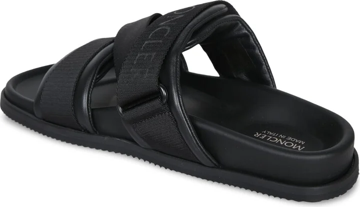 Logo Black Sandals - Image 3