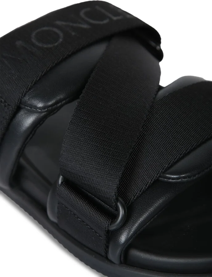 Logo Black Sandals - Image 4