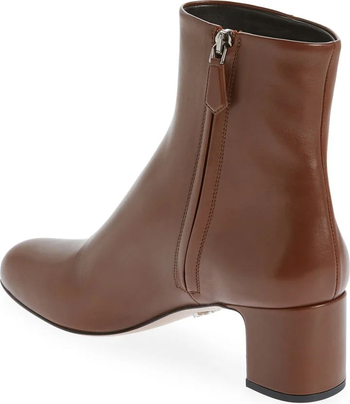 Logo Block Heel Bootie - Image 2