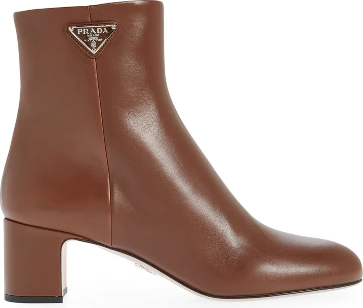 Logo Block Heel Bootie - Image 3