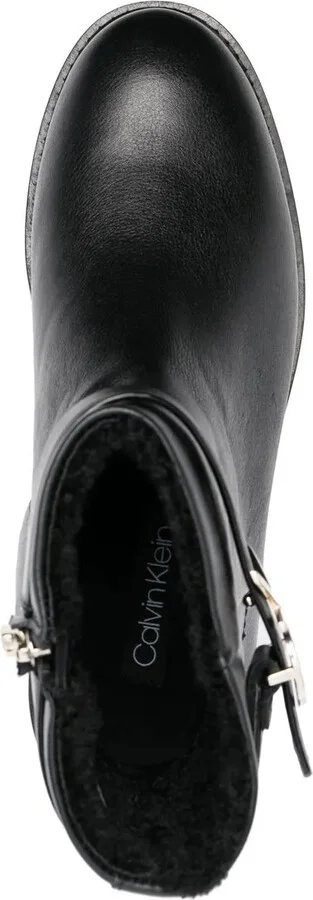 Logo-Buckle Ankle Boots - Image 4