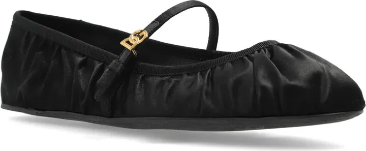 Logo-Buckle Ballerina Shoes - Image 2