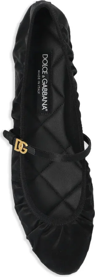 Logo-Buckle Ballerina Shoes - Image 4